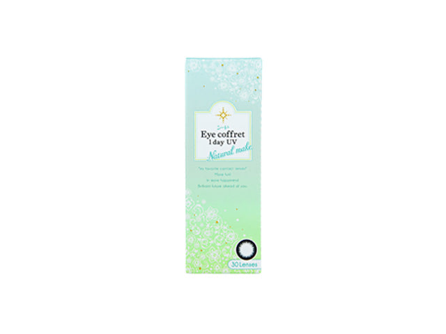 Eyecoffret 1day UV ナチュラルメイク (seed アイコフレ ナチュラルメイク) 1日使い捨て 処方箋不要 30枚入り
